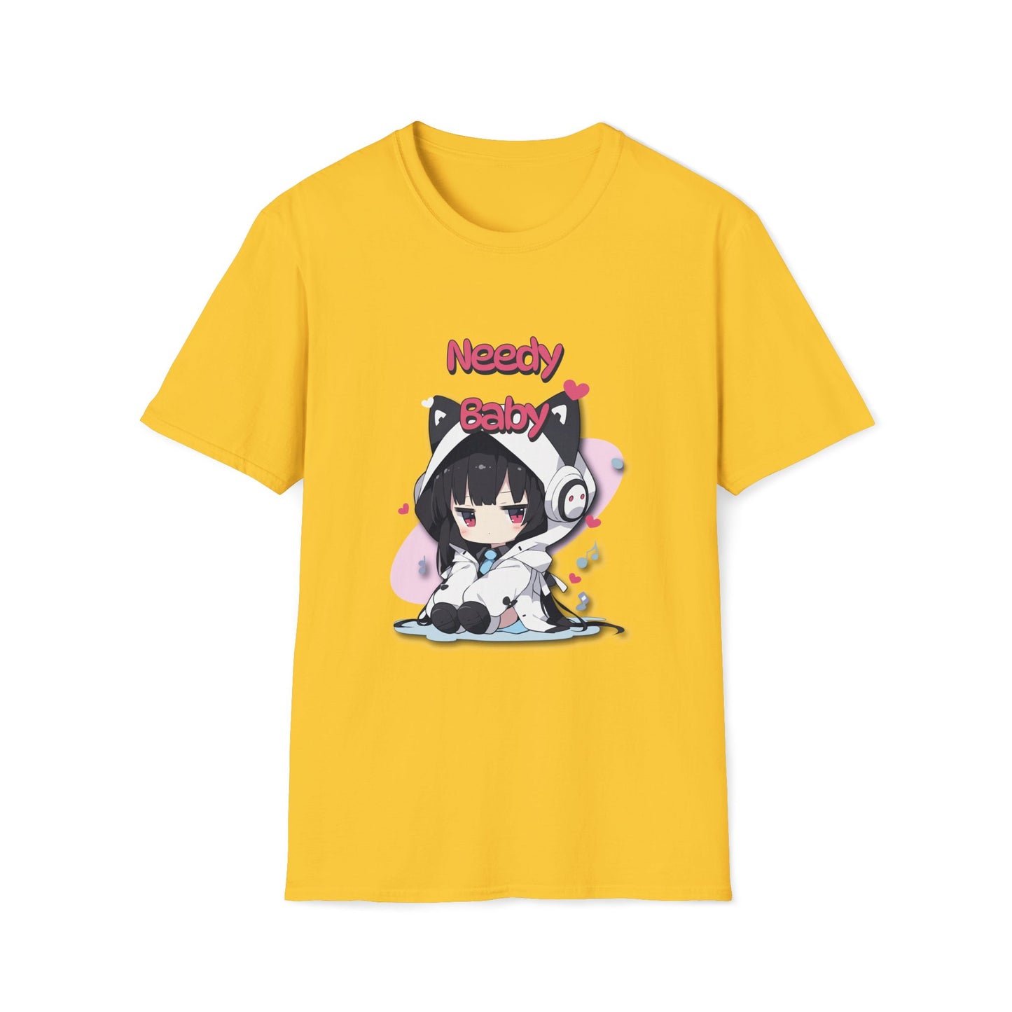 Needy Baby T-Shirt - Kawaii Cat Girl Shirt