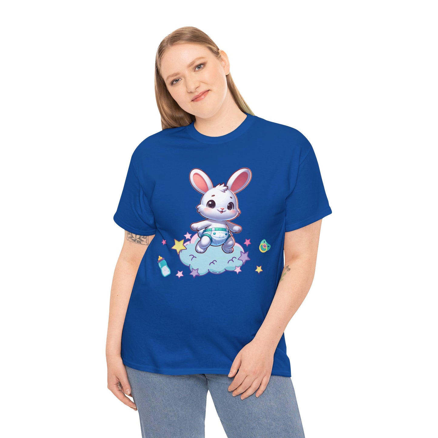 Baby Bunny Unisex T-Shirt - Adult Baby Diaper Lover - Furry Friend Tee