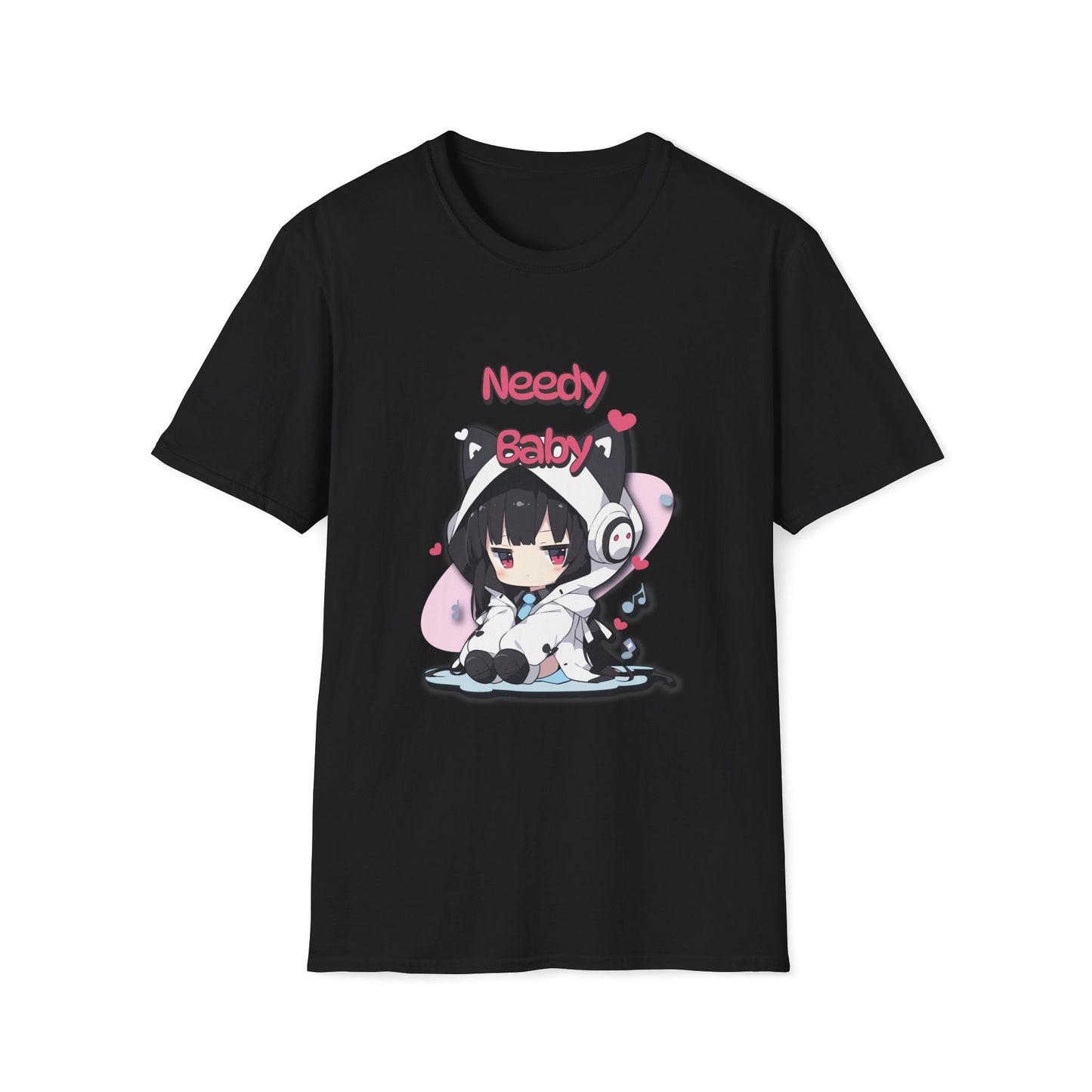 Needy Baby T-Shirt - Kawaii Cat Girl Shirt