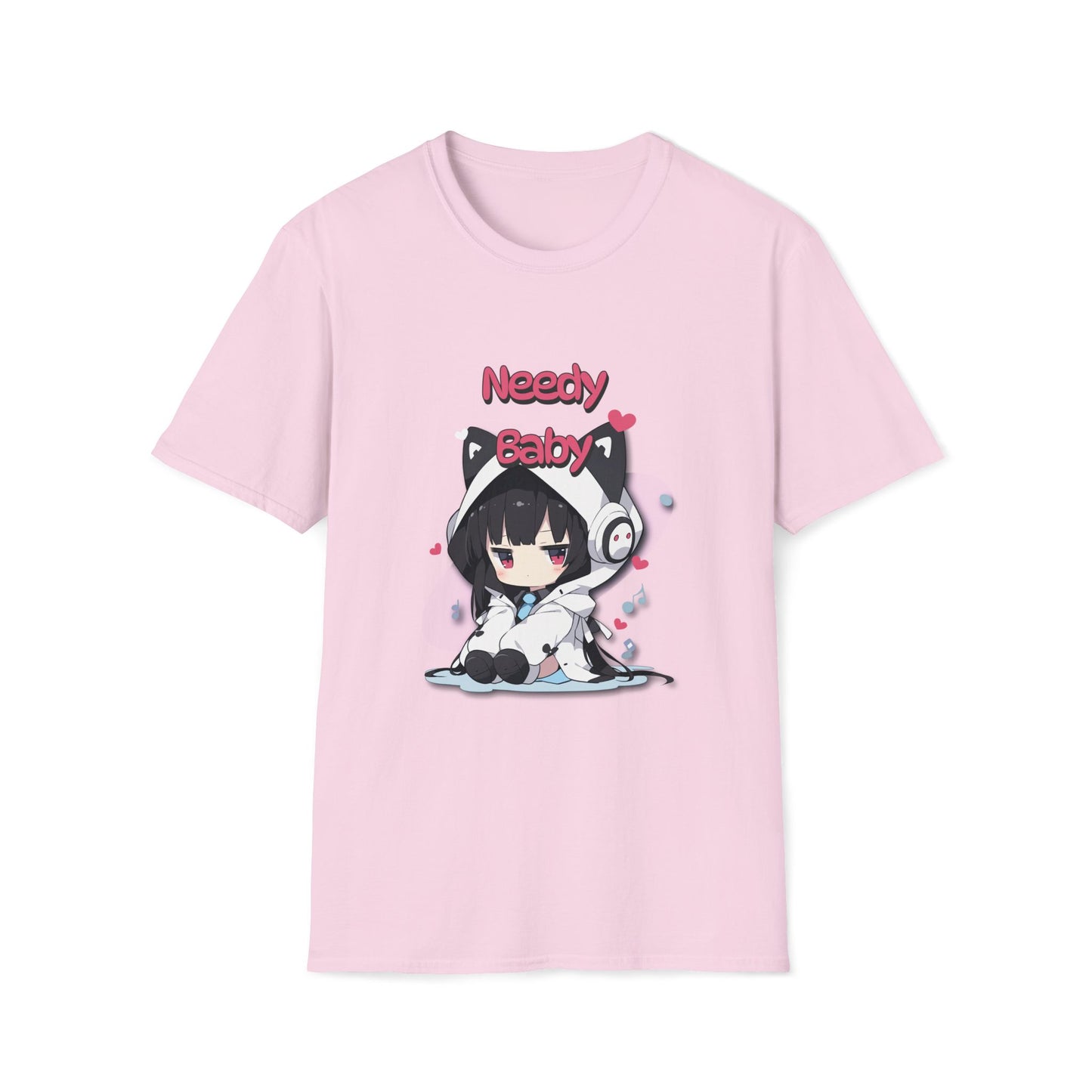 Needy Baby T-Shirt - Kawaii Cat Girl Shirt