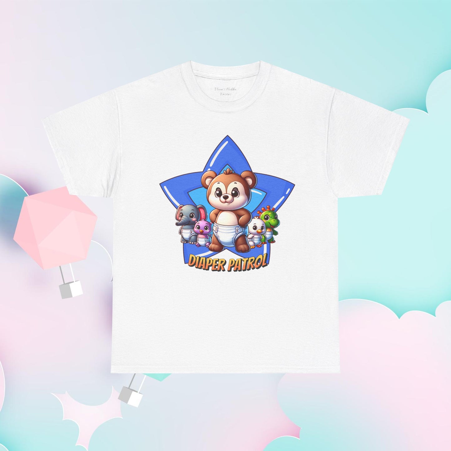 Diaper Patrol ABDL Unisex T-Shirt - Adult Baby Diaper Lover - Diaper Friends Tee