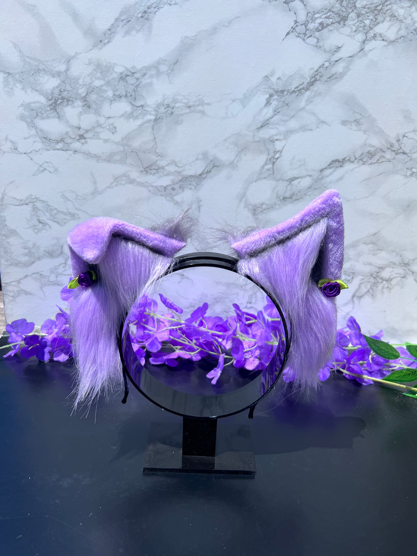 Purple Rose Ears