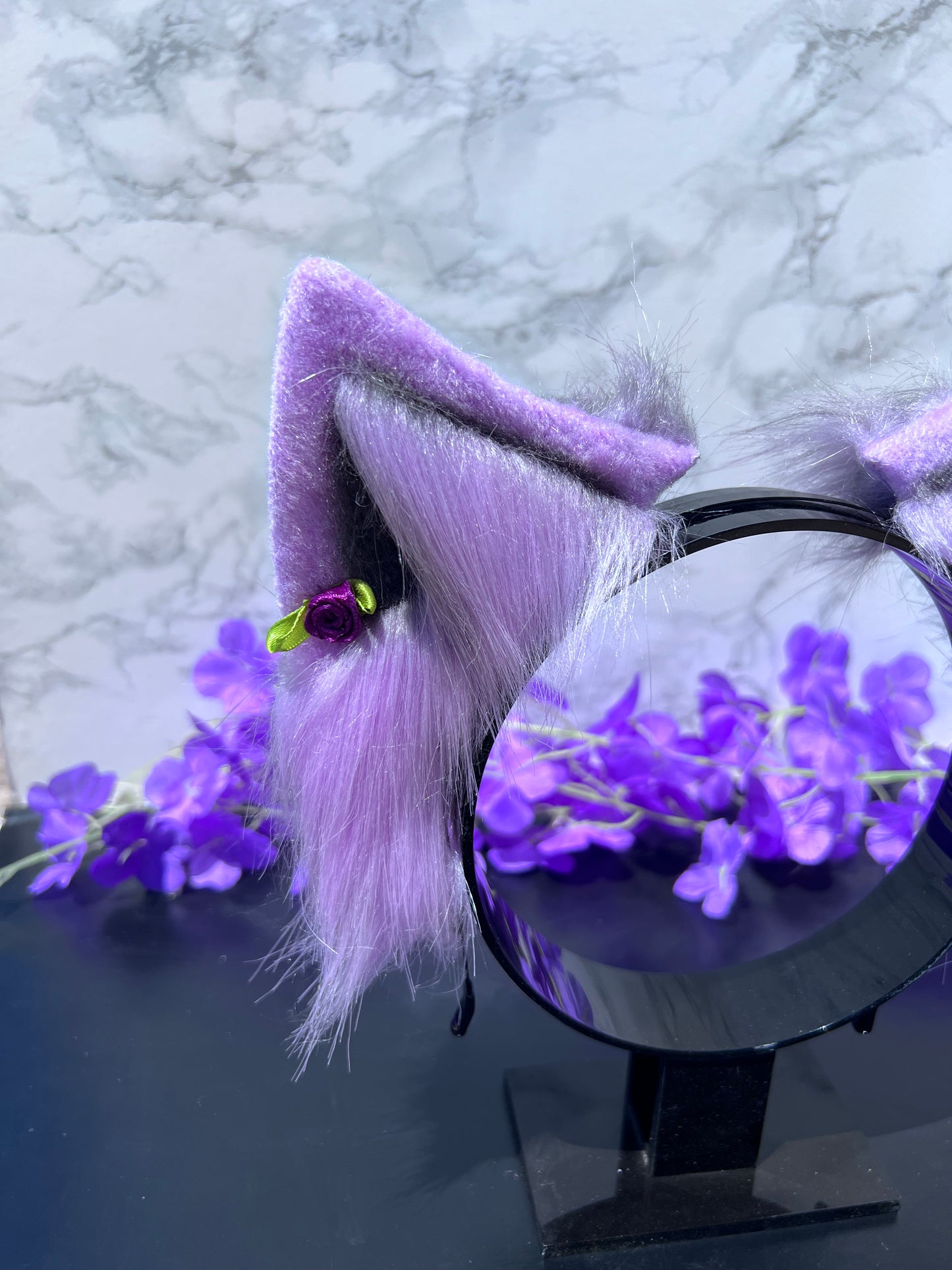 Purple Rose Ears