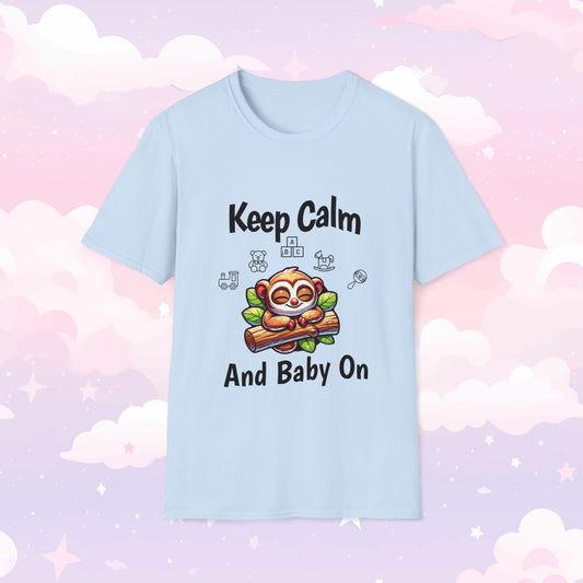 Keep Calm and Baby On Little Space ABDL Shirt