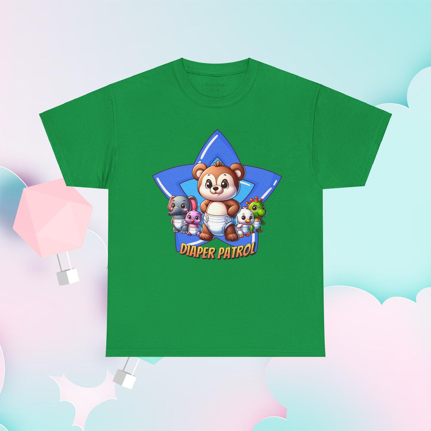Diaper Patrol ABDL Unisex T-Shirt - Adult Baby Diaper Lover - Diaper Friends Tee