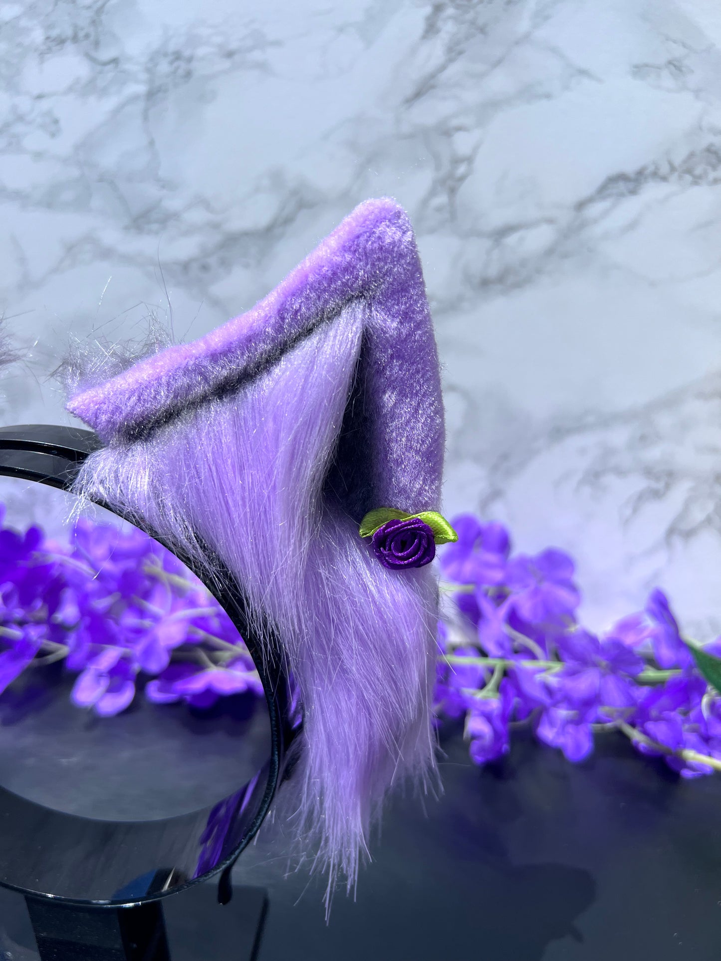 Purple Rose Ears