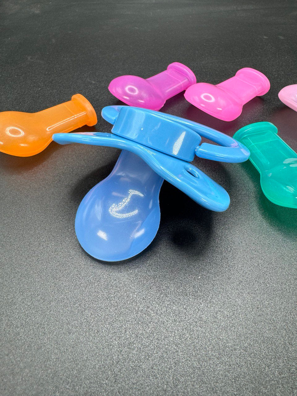 Colorful Adult Pacifier Nipple Add On, Replacement Nipple