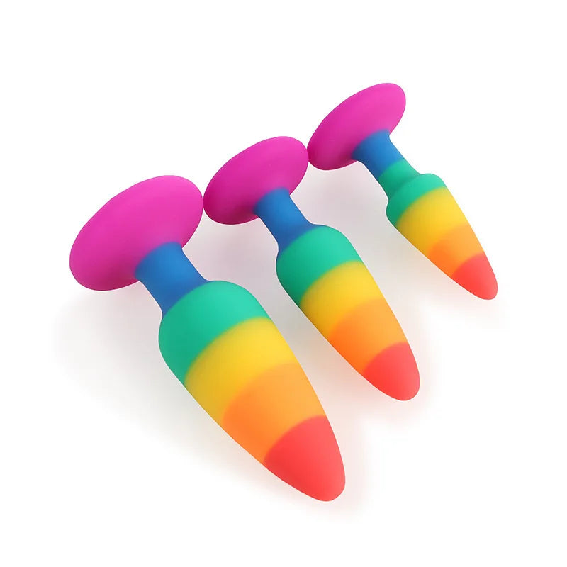 Rainbow Anal Plug