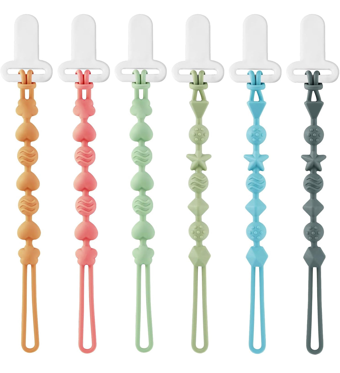 Silicone Pacifier Clips