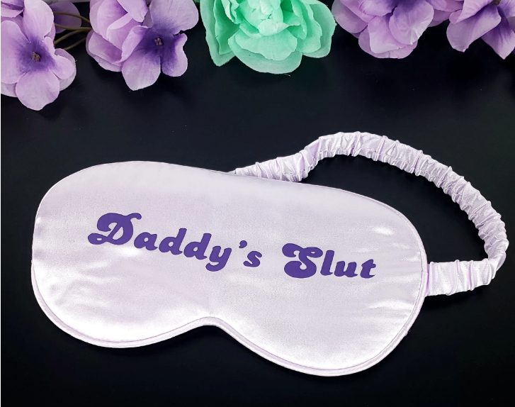 Daddy's Slut Blindfold