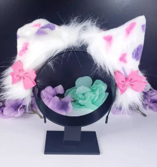 Pastel Calico Ears