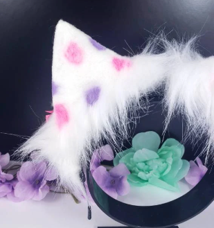 Pastel Calico Ears