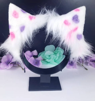 Pastel Calico Ears