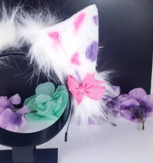 Pastel Calico Ears
