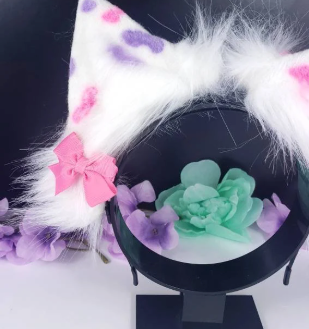 Pastel Calico Ears