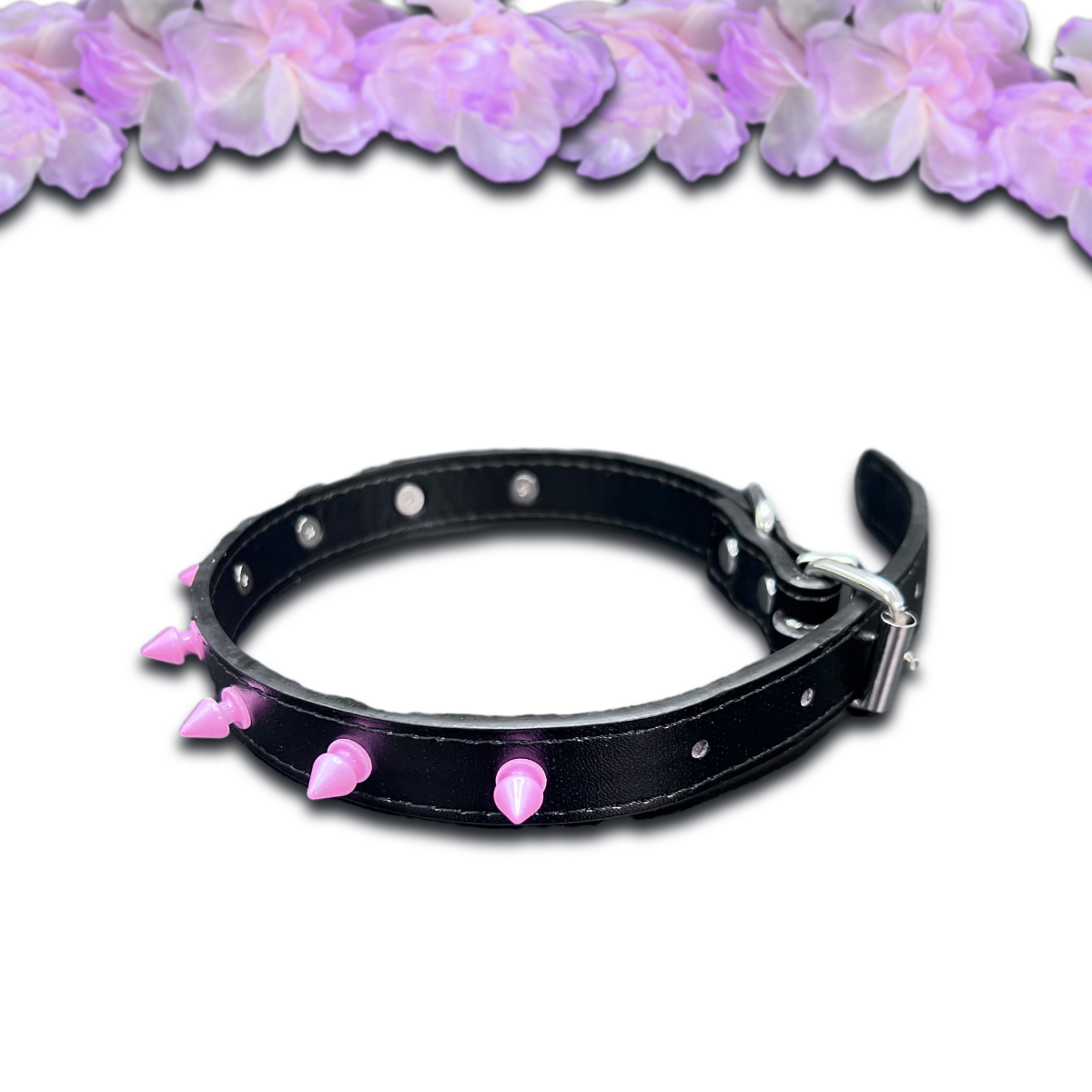 Pastel Goth Spiked Choker