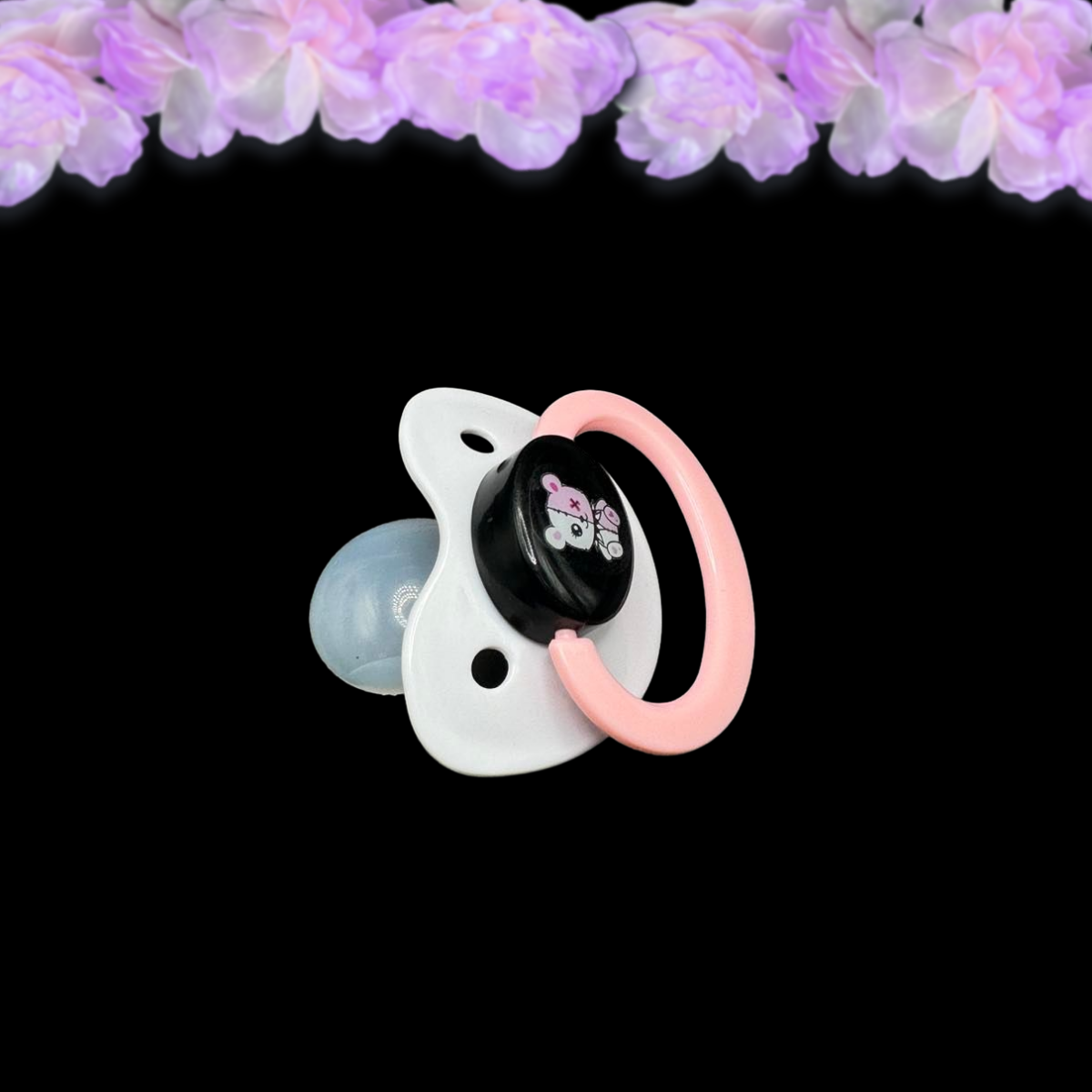 Adult Pacifier - Punk Bear