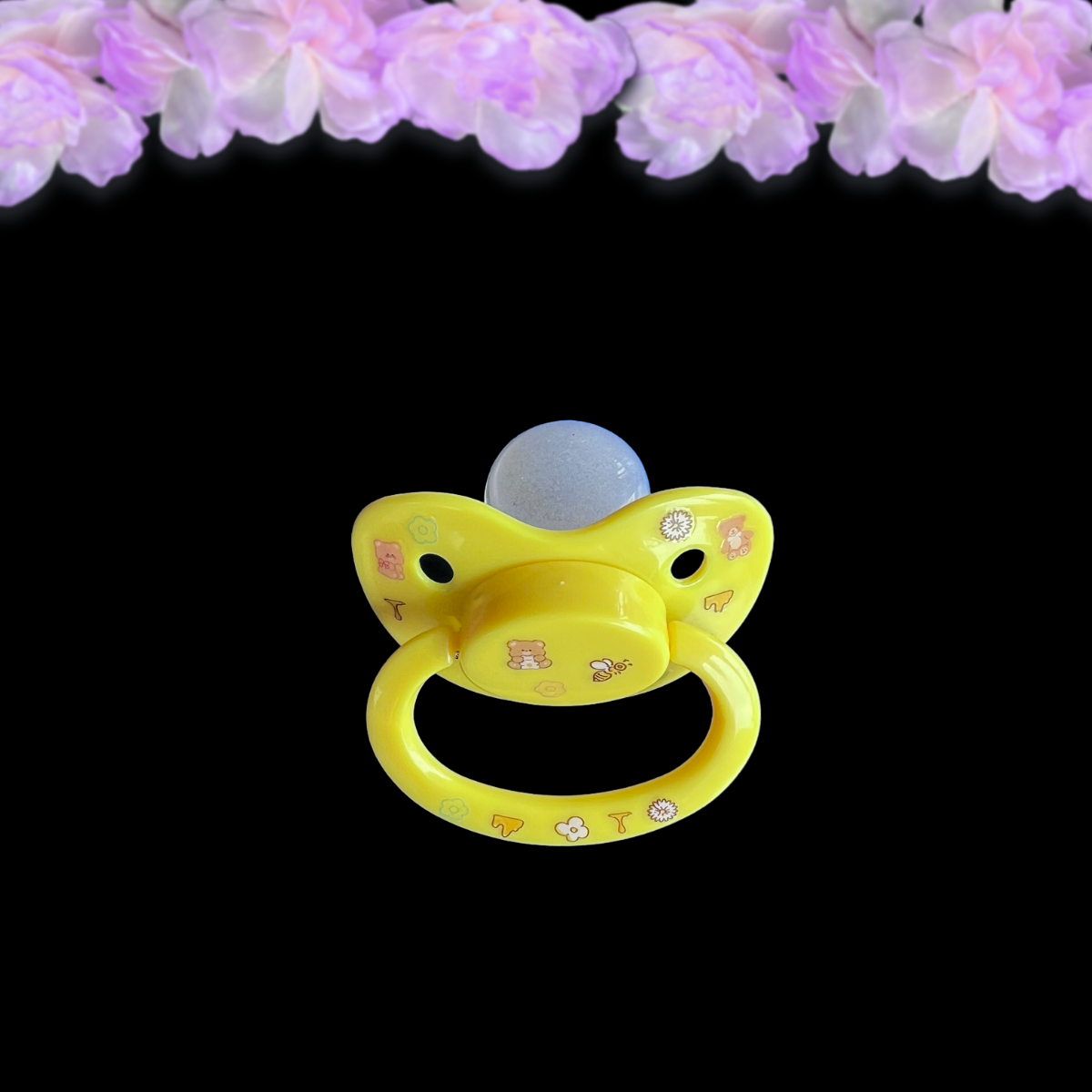 Adult Pacifier - Honey Bear and Bees