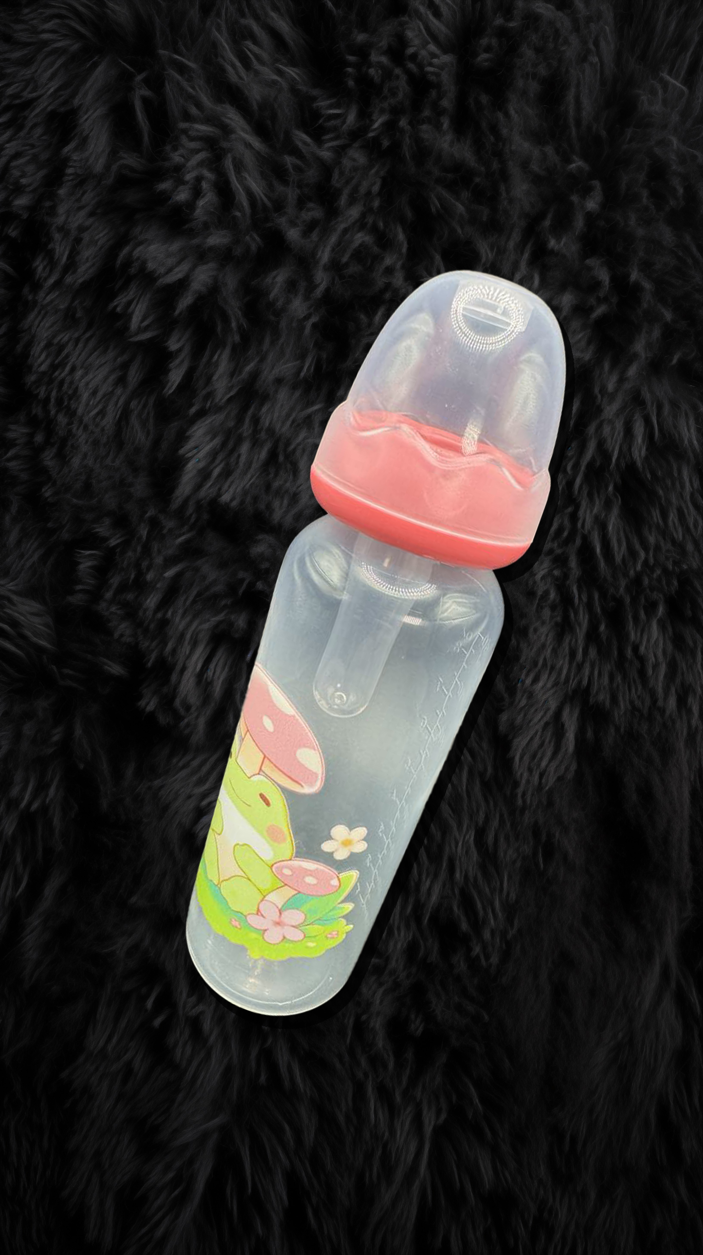 Frog and Mushrooms ABDL Bottle - 8 oz