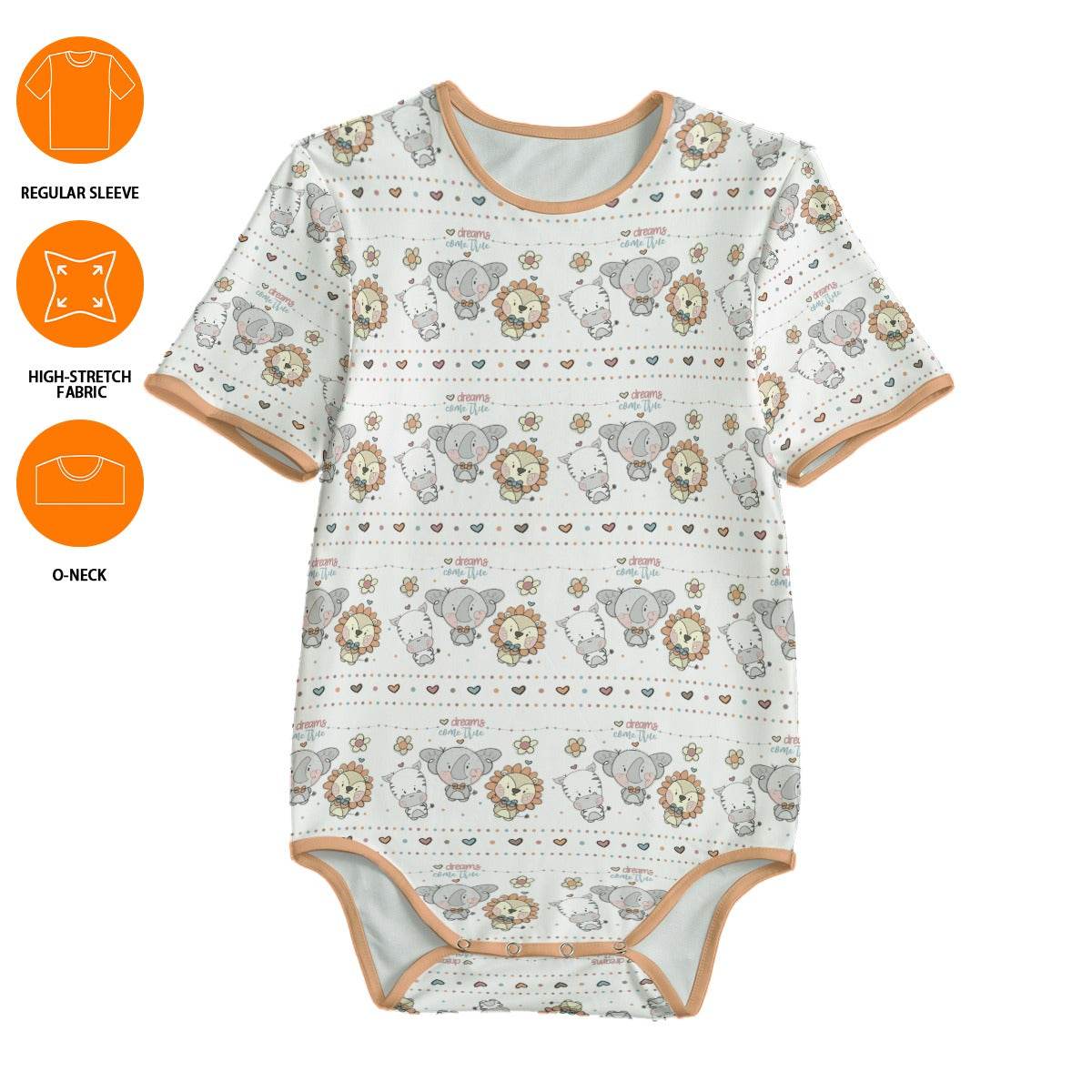 Cute Safari Adult Unisex CuddleSuit