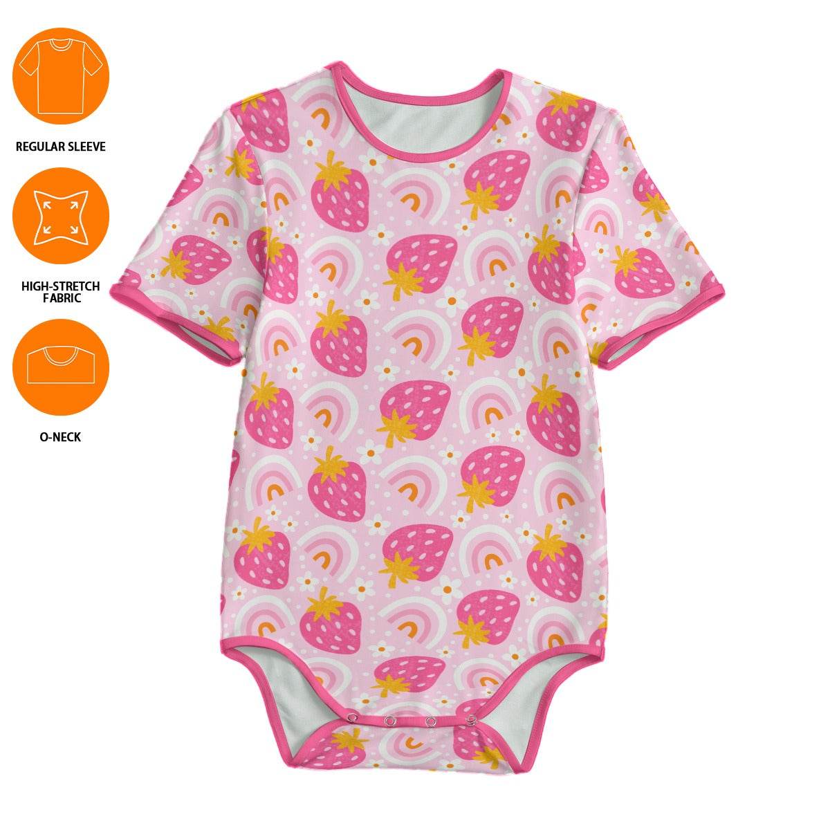 Sweetberry Rainbow Adult Unisex CuddleSuit