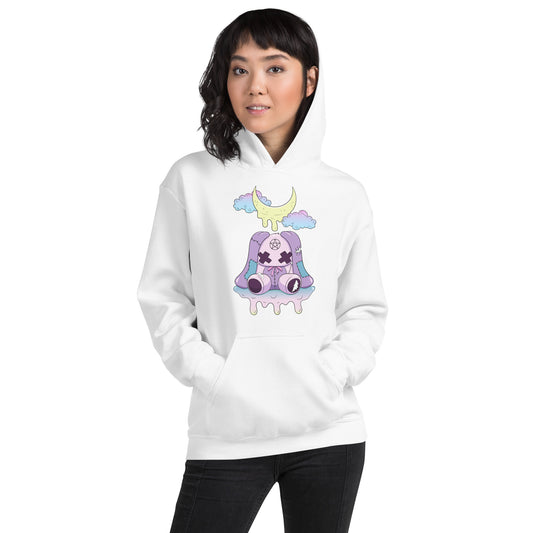 Creepy Kawaii Bunny Unisex Hoodie
