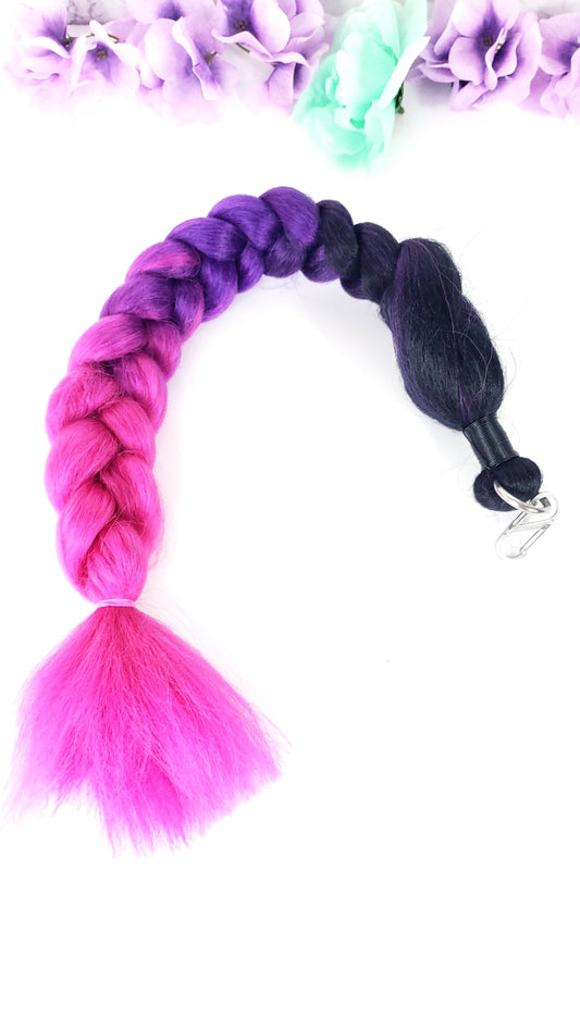 Pink Ombre Pony Tail