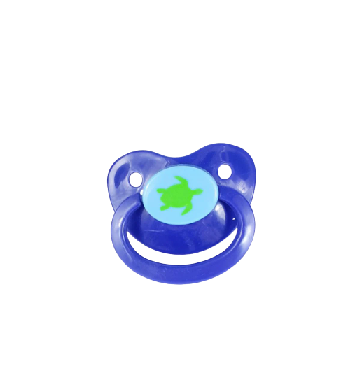 Turtle Vinyl Adult Pacifier