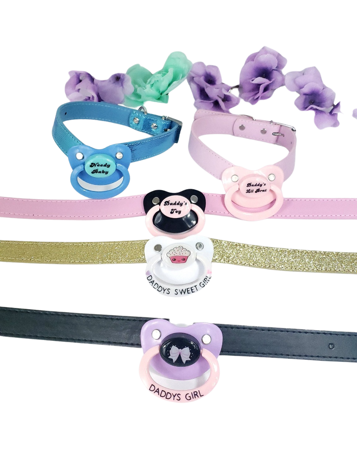 Custom Glow in the Dark Pacifier Gag