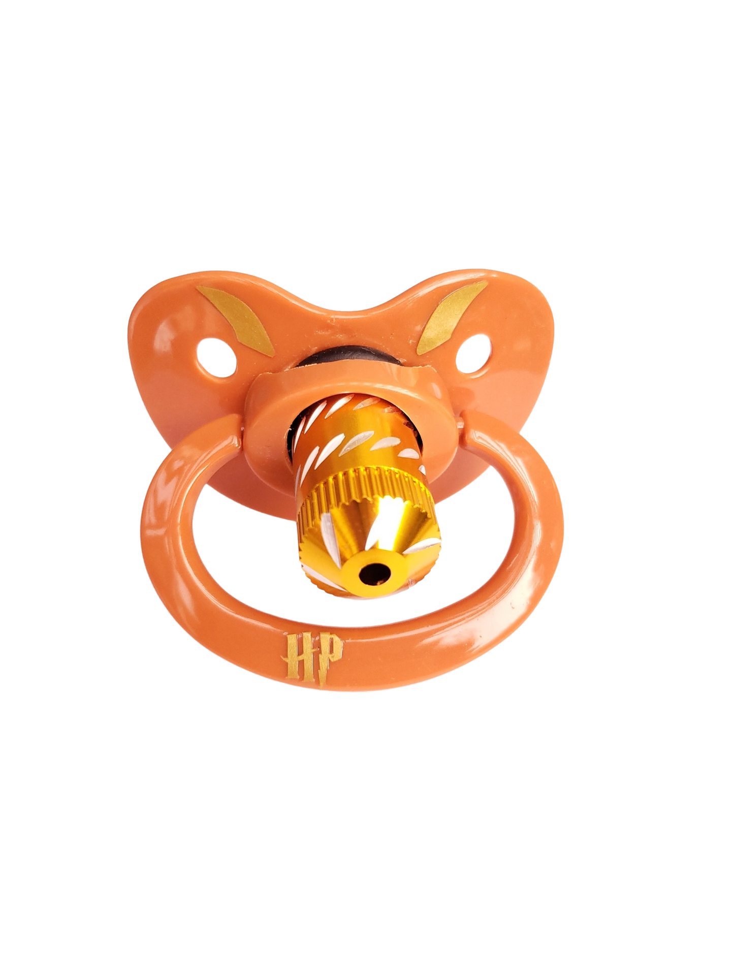 Golden Snitch Pacifier Pipe, ABDL Pipe | Vixen's Hidden Desires