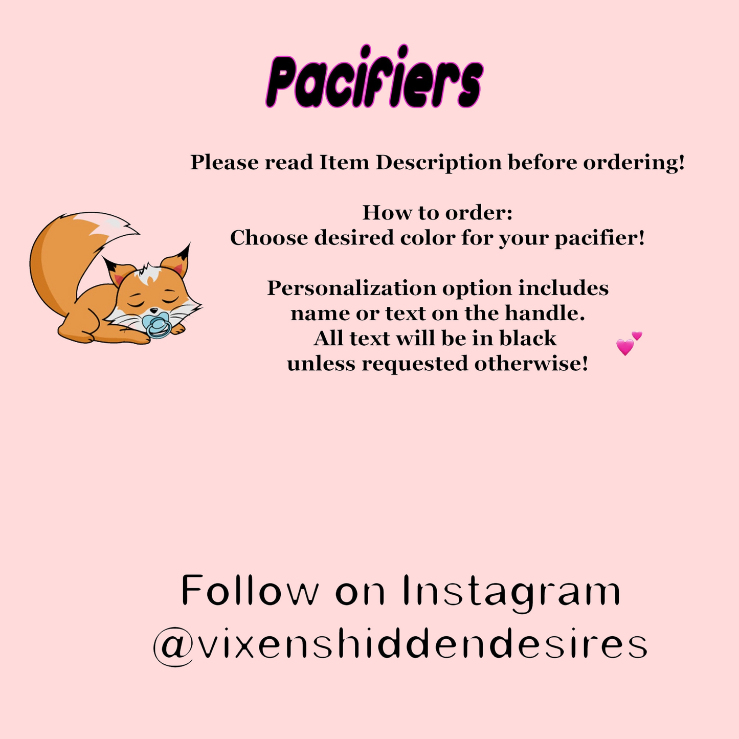 Adult Pacifier - Pixel Wings