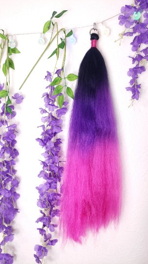 Pink Ombre Pony Tail