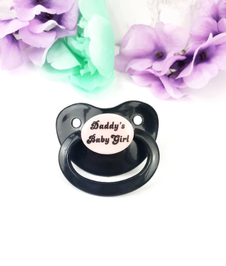 Daddy's Baby Girl Adult Pacifier
