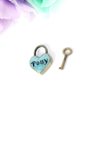 Pony Heart Lock