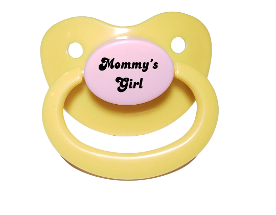 Abdl girl hot sale pacifier