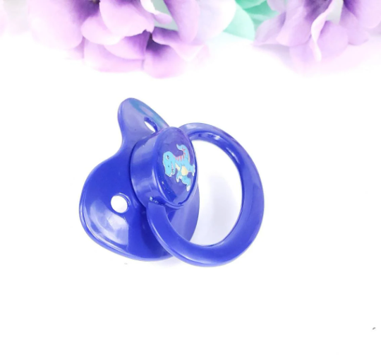 Blue Dinosaur Adult Pacifier