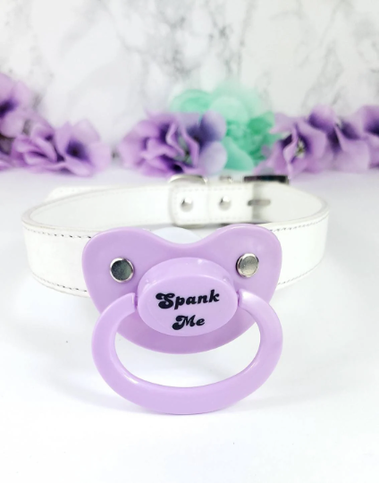 Spank Me Pacifier Gag
