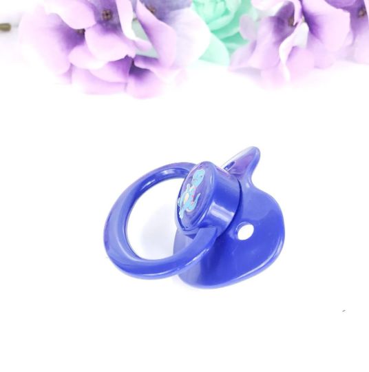 Blue Dinosaur Adult Pacifier