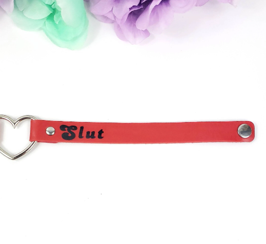 Daddy's Slut Choker (Red)