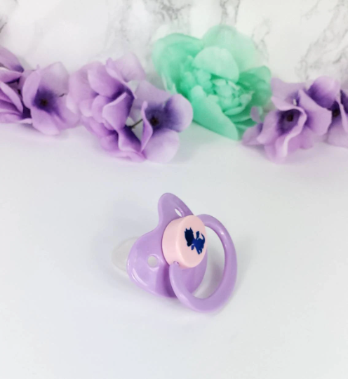 Holographic Dragon Adult Pacifier