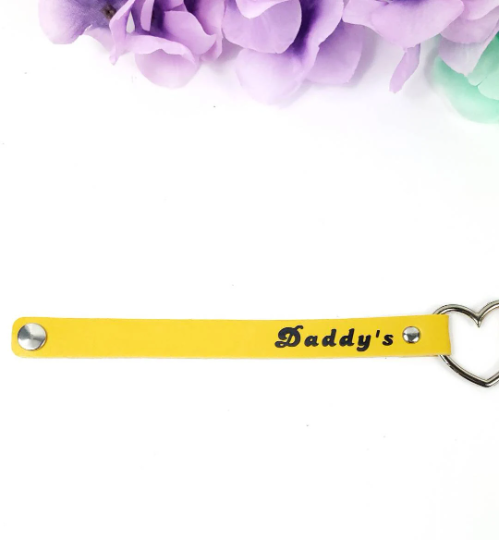 Daddy's Slut Choker (Yellow)
