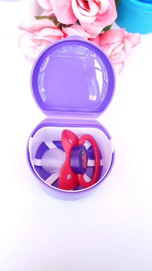 Love Birds Adult Pacifier Case