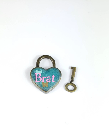 Brat Heart Lock