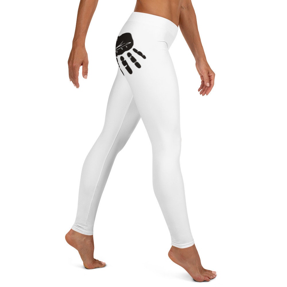 White Owned Leggings, BDSM, Submissive