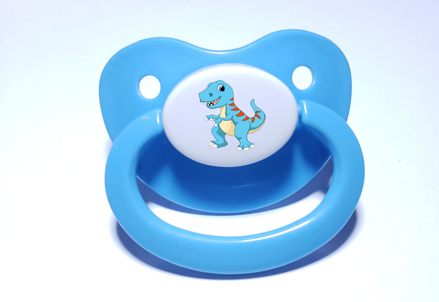 Blue Dinosaur Adult Pacifier