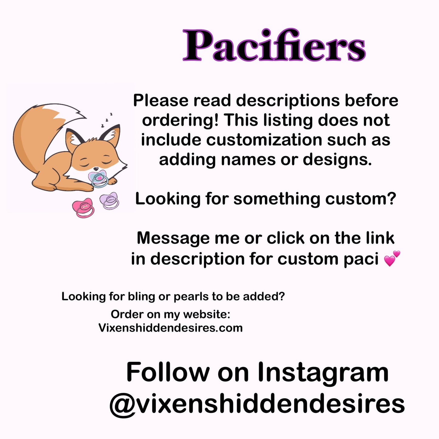 Bulk Plain Adult Pacifier Pack of 5 - Baby Shower Accessories - DIY Little Space DDLG & ABDL Adult Baby Pacifier