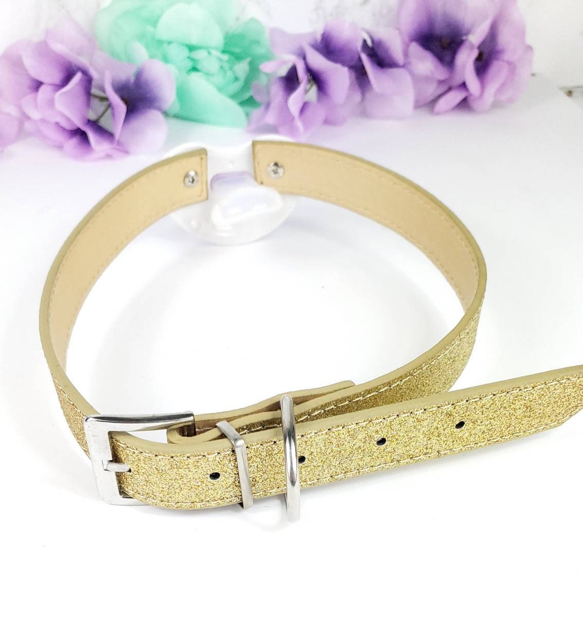 Brat Pacifier Gag (Gold)