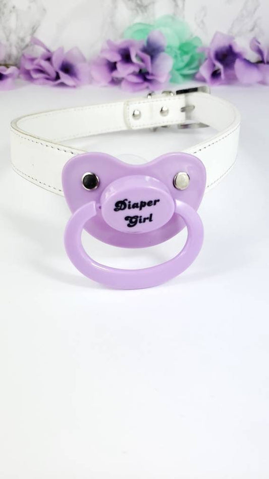 Diaper Girl Adult Pacifier Gag