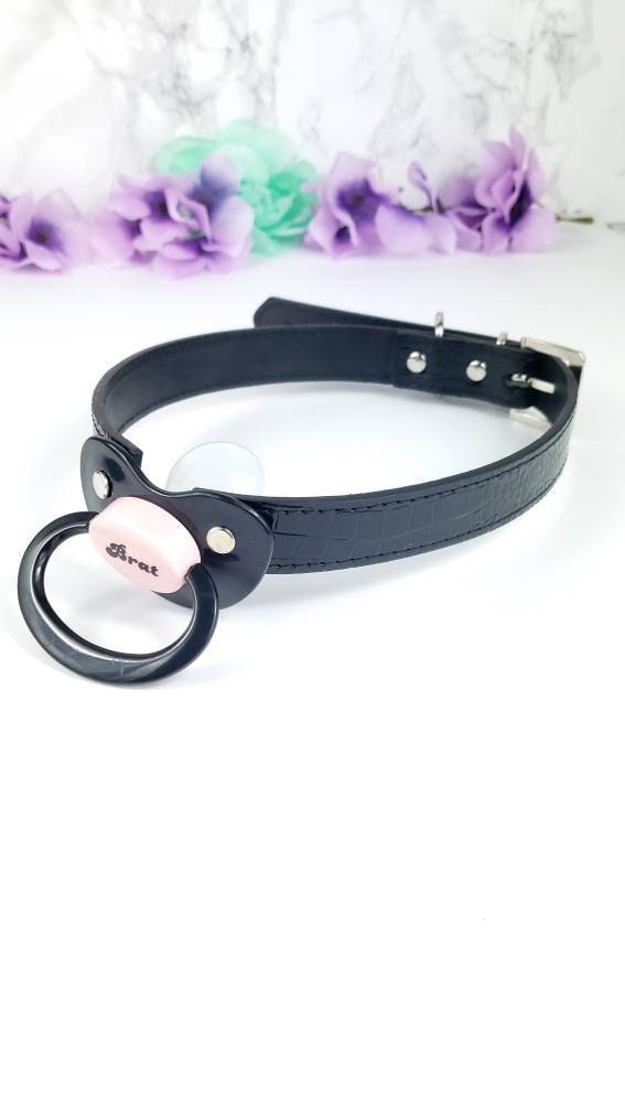 Brat Pacifier Gag (Black)