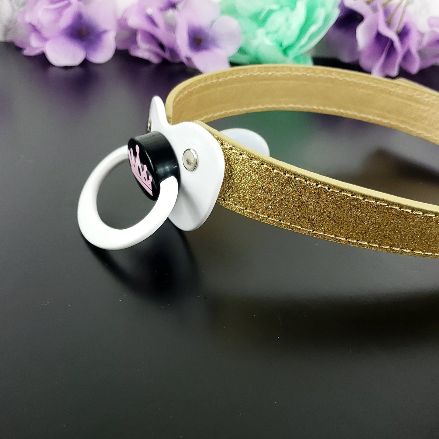 Princess Crown Pacifier Gag
